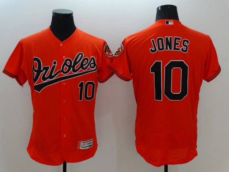 Adam Jones Baltimore Orioles jersey Majestic Orange